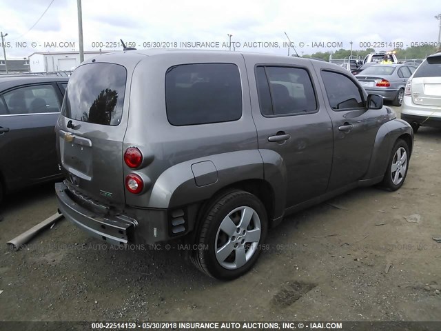 3GNBAAFW5BS578069 - 2011 CHEVROLET HHR LS ნაცრისფერი ფოტო 4