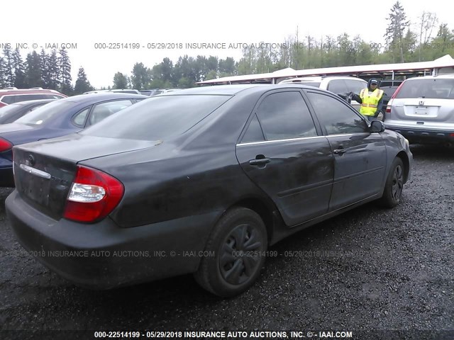 JTDBE32K740267152 - 2004 TOYOTA CAMRY LE/XLE 黑色 照片 4