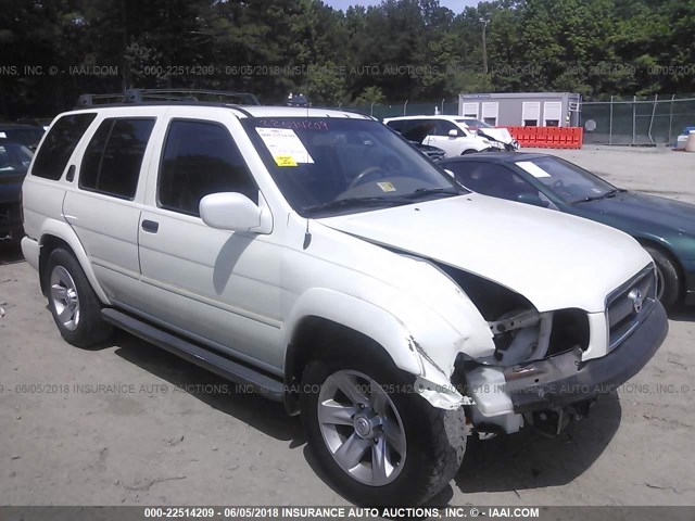 JN8DR09X63W703048 - 2003 NISSAN PATHFINDER LE/SE WHITE photo 1