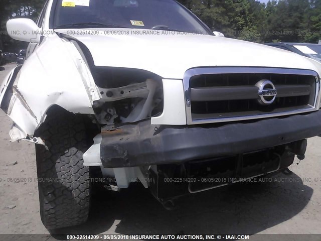 JN8DR09X63W703048 - 2003 NISSAN PATHFINDER LE/SE WHITE photo 6