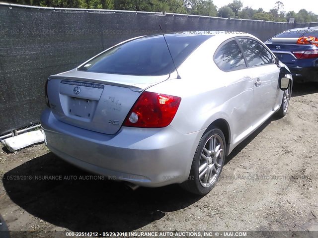 JTKDE177350032906 - 2005 TOYOTA SCION TC 银色 照片 4