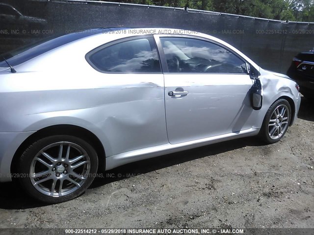 JTKDE177350032906 - 2005 TOYOTA SCION TC 银色 照片 6