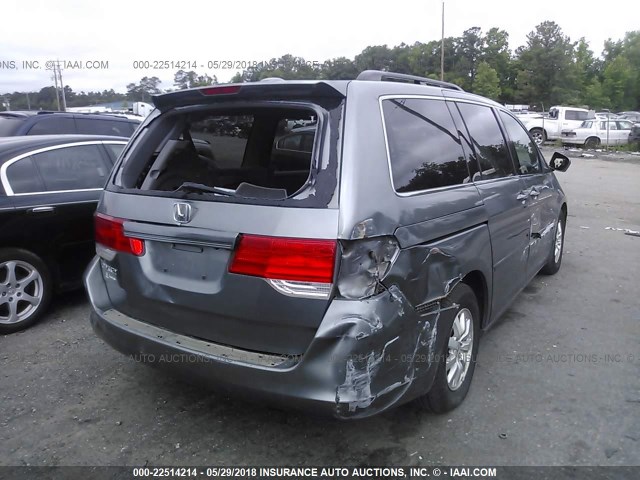 5FNRL38759B011897 - 2009 HONDA ODYSSEY EXL GRAY photo 6