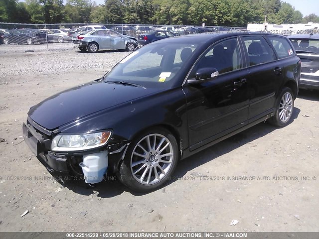 YV1MW390592482982 - 2009 VOLVO V50 2.4I BLACK photo 2