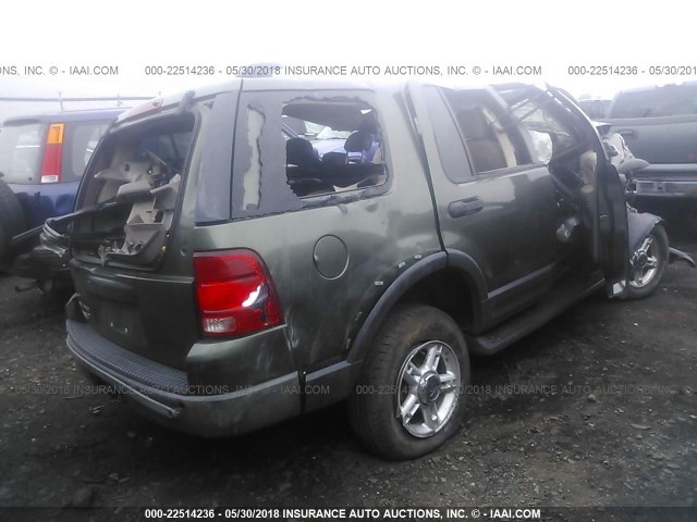 1FMZU73K83UA94526 - 2003 FORD EXPLORER XLT/XLT SPORT/NBX 绿色 照片 4