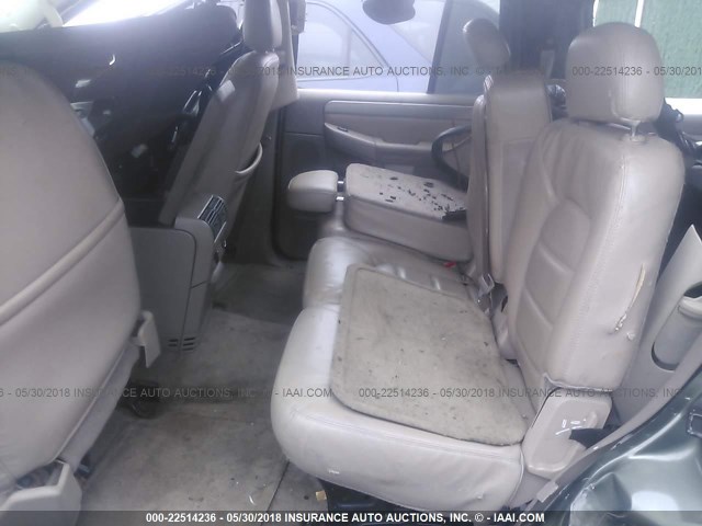 1FMZU73K83UA94526 - 2003 FORD EXPLORER XLT/XLT SPORT/NBX 绿色 照片 8