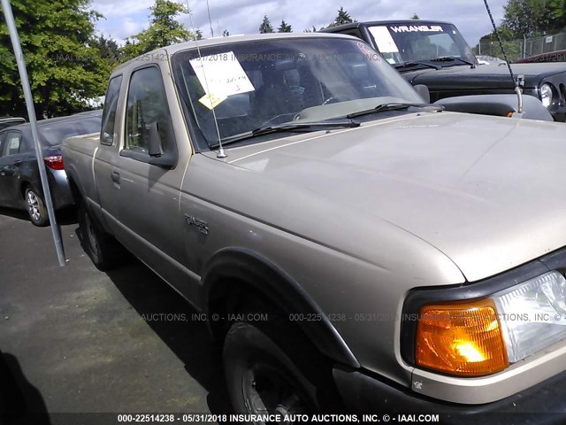 1FTDR15X8RPB19843 - 1994 FORD RANGER SUPER CAB TAN photo 1