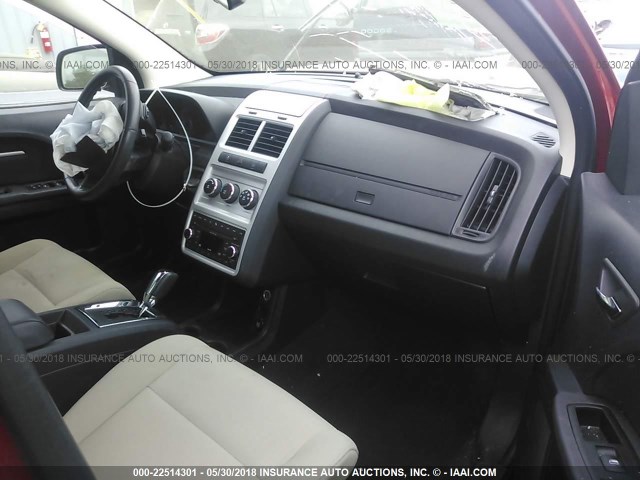 3D4PG5FV3AT183959 - 2010 DODGE JOURNEY SXT BURGUNDY photo 5