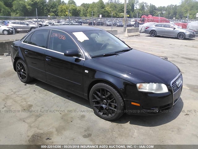 WAUDF78E96A098552 - 2006 AUDI A4 2.0T QUATTRO BLACK photo 1