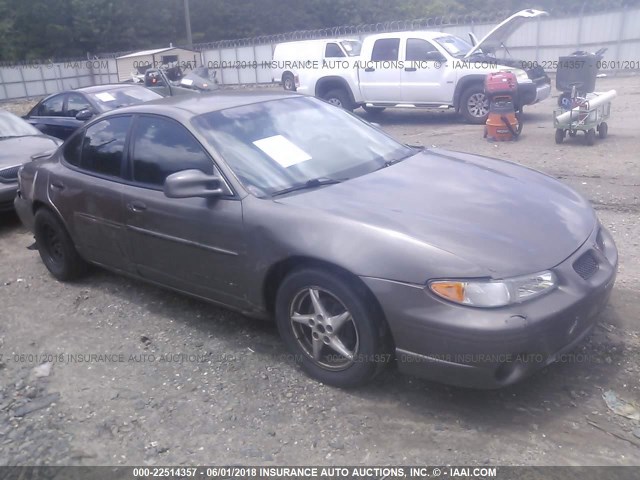 1G2WK52J12F284699 - 2002 PONTIAC GRAND PRIX SE GRAY photo 1