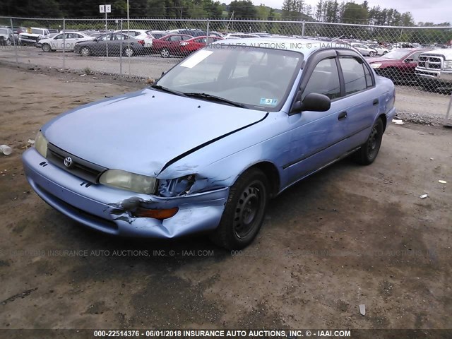 2T1AE09B2SC098094 - 1995 TOYOTA COROLLA LE/DX BLUE photo 2