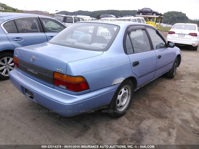 2T1AE09B2SC098094 - 1995 TOYOTA COROLLA LE/DX ლურჯი ფოტო 4