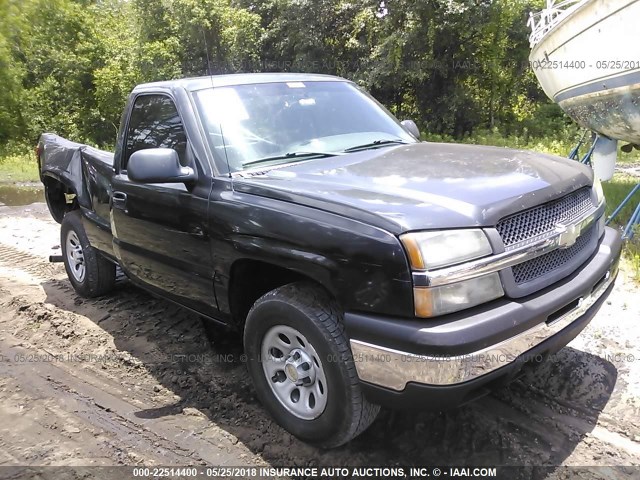 1GCEK14V65Z214196 - 2005 CHEVROLET SILVERADO K1500 GRAY photo 1