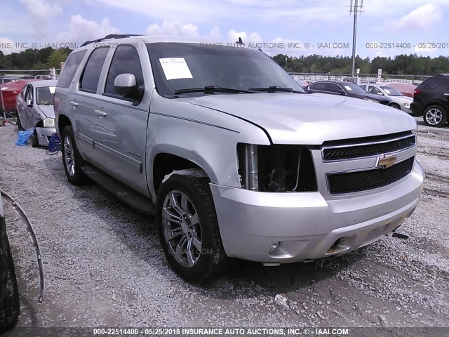 1GNMCBE36AR230962 - 2010 CHEVROLET TAHOE C1500 LT SILVER photo 1