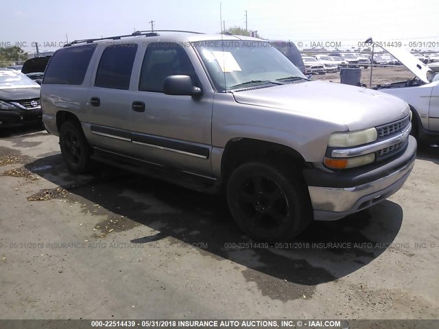 1GNEC16ZX3J108351 - 2003 CHEVROLET SUBURBAN C1500 SILVER photo 1