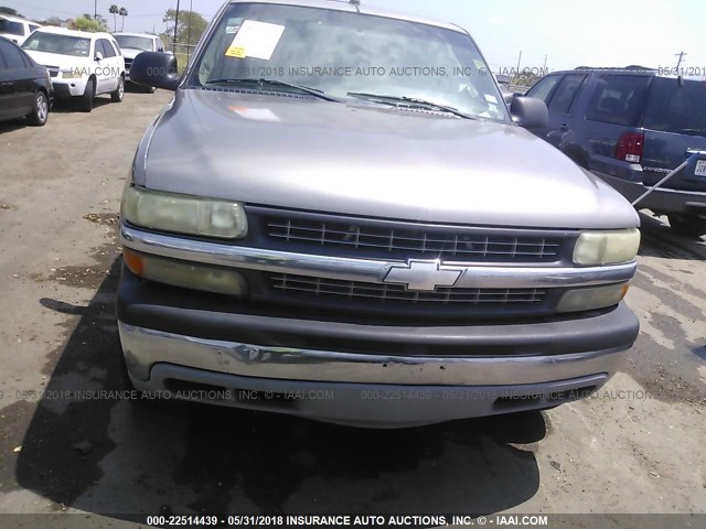 1GNEC16ZX3J108351 - 2003 CHEVROLET SUBURBAN C1500 SILVER photo 6