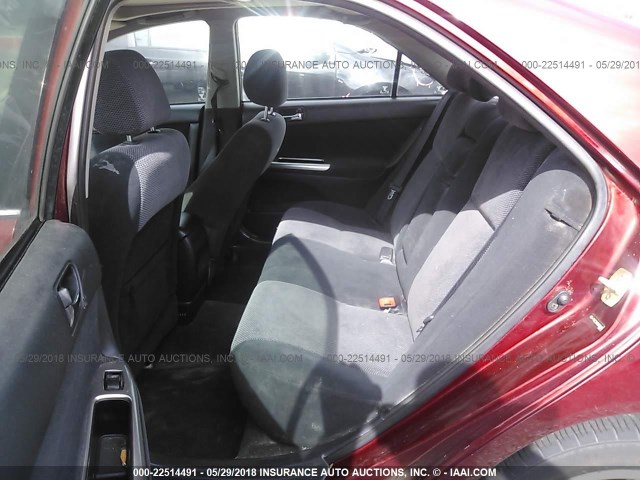 4T1BE32K85U093839 - 2005 TOYOTA CAMRY LE/XLE/SE წითელი ფოტო 8