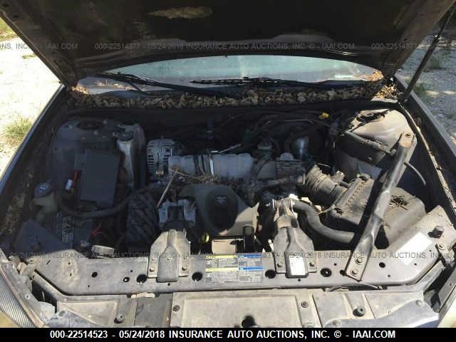 2G2WP552881155896 - 2008 PONTIAC GRAND PRIX BLACK photo 10