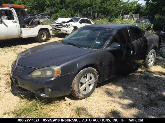 2G2WP552881155896 - 2008 PONTIAC GRAND PRIX BLACK photo 2