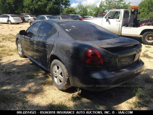 2G2WP552881155896 - 2008 PONTIAC GRAND PRIX BLACK photo 3