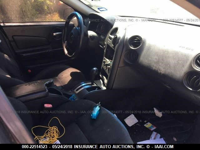 2G2WP552881155896 - 2008 PONTIAC GRAND PRIX BLACK photo 5