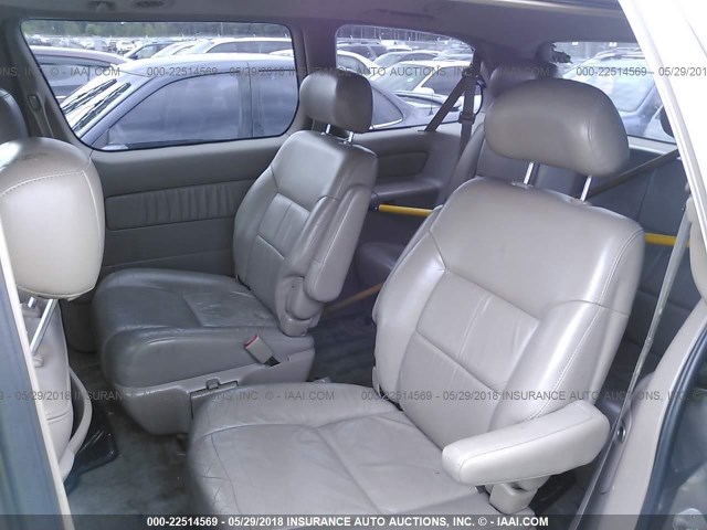 4T3ZF13C4WU047330 - 1998 TOYOTA SIENNA LE/XLE BEIGE photo 8