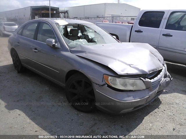 KMHFC46FX6A093791 - 2006 HYUNDAI AZERA SE/LIMITED SILVER photo 1