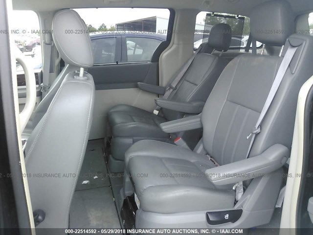 2A4RR5D19AR170372 - 2010 CHRYSLER TOWN & COUNTRY TOURING Navy photo 8