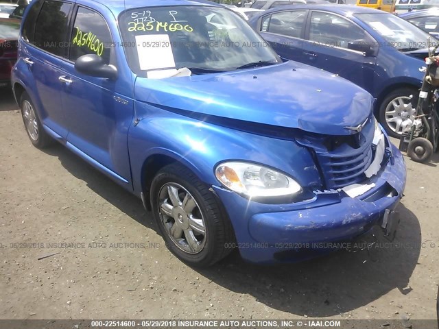 3C4FY58B34T334280 - 2004 CHRYSLER PT CRUISER TOURING BLUE photo 1