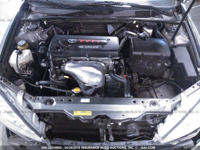 4T1BE32K65U539521 - 2005 TOYOTA CAMRY LE/XLE/SE GRAY photo 10