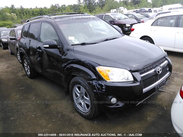 2T3BK31V79W009284 - 2009 TOYOTA RAV4 LIMITED BLACK photo 1