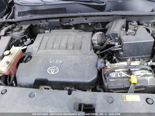 2T3BK31V79W009284 - 2009 TOYOTA RAV4 LIMITED BLACK photo 10