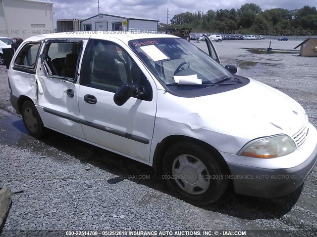 2FMZA50482BA34074 - 2002 FORD WINDSTAR LX WHITE photo 1