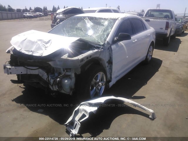 1G1ZA5E08CF286863 - 2012 CHEVROLET MALIBU LS 白色 照片 2