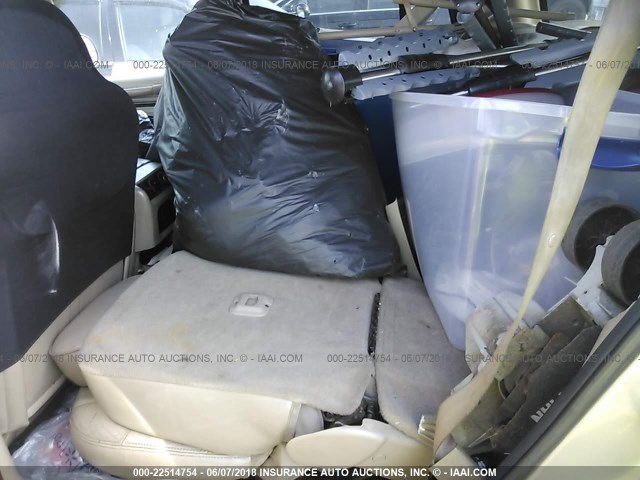 5LMFU28A4YLJ40563 - 2000 LINCOLN NAVIGATOR 金色 照片 8