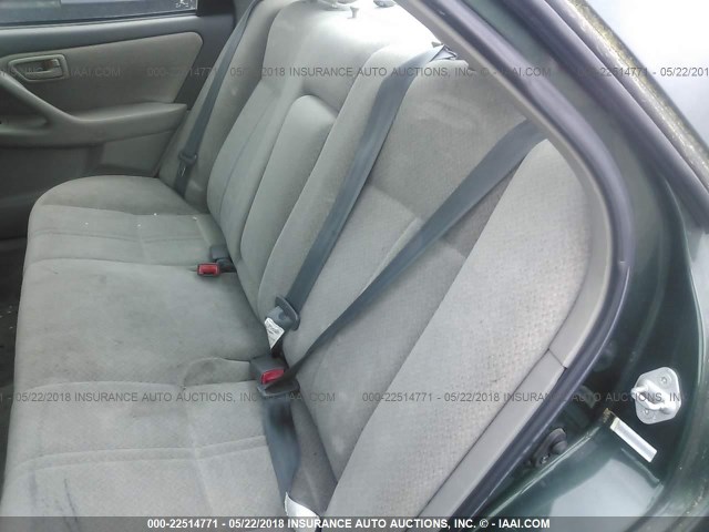 4T1BG22K2YU942534 - 2000 TOYOTA CAMRY CE/LE/XLE მწვანე ფოტო 8