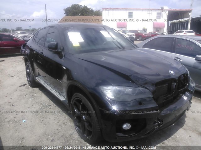 5UXFG8C55CLZ97154 - 2012 BMW X6 XDRIVE50I BLACK photo 1