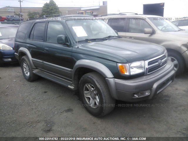 JT3HN87R0Y0268778 - 2000 TOYOTA 4RUNNER LIMITED GREEN photo 1