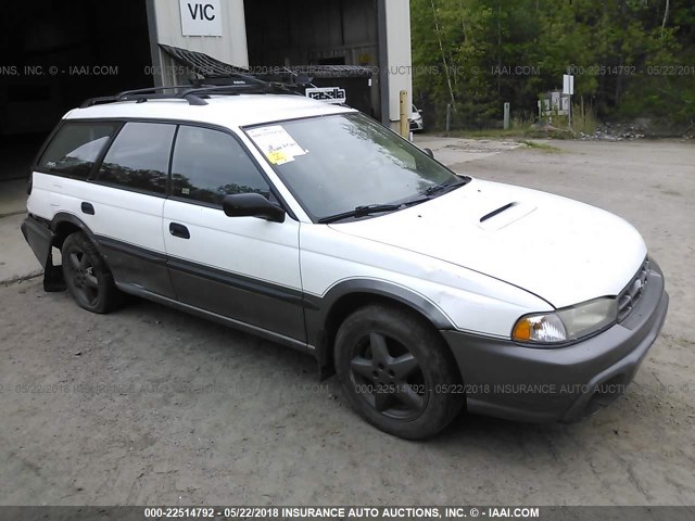 4S3BG6850W7635372 - 1998 SUBARU LEGACY 30TH ANN OUTBACK/LTD/SPT WHITE photo 1