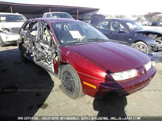 1G8ZK8278XZ211568 - 1999 SATURN SW2 MAROON photo 1