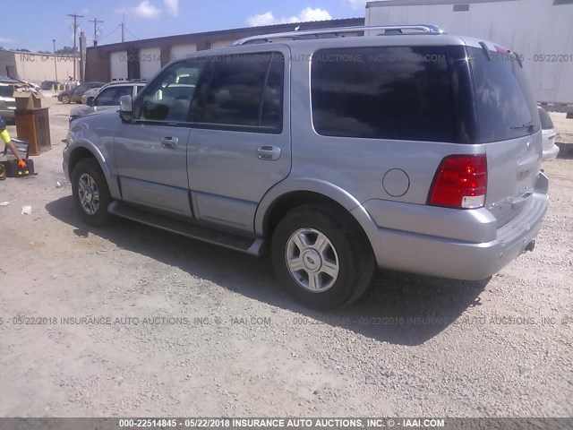 1FMFU20556LA51745 - 2006 FORD EXPEDITION LIMITED SILVER photo 3