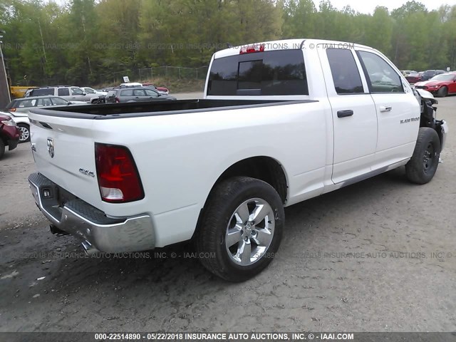 1C6RR7GTXHS677070 - 2017 RAM 1500 SLT WHITE photo 4