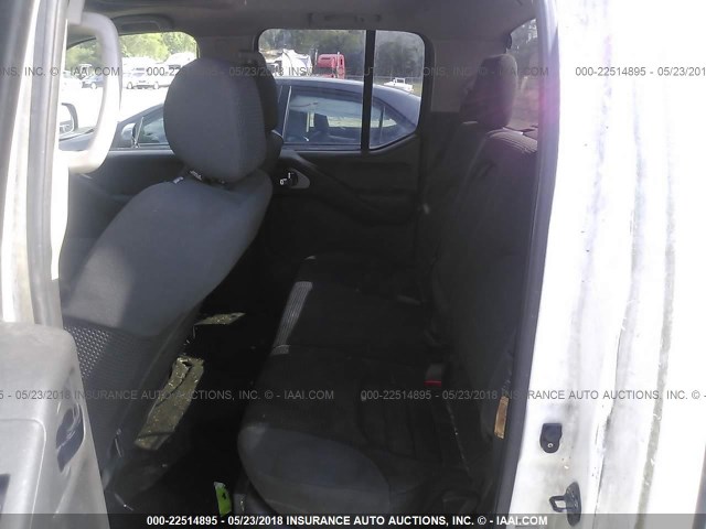 1N6AD07W45C405154 - 2005 NISSAN FRONTIER CREW CAB LE/SE/OFF ROAD WHITE photo 8