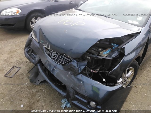 4T1FA38P47U122224 - 2007 TOYOTA CAMRY SOLARA SE/SLE ლურჯი ფოტო 6