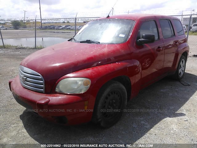 3GNBAAFW1BS504793 - 2011 CHEVROLET HHR LS წითელი ფოტო 2