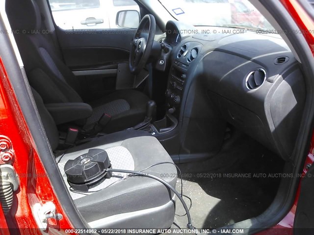 3GNBAAFW1BS504793 - 2011 CHEVROLET HHR LS წითელი ფოტო 5
