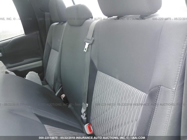 5TFRM5F12EX073295 - 2014 TOYOTA TUNDRA DOUBLE CAB SR/SR5 BLACK photo 8