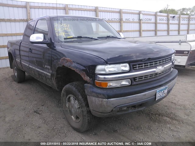 2GCEK19T3Y1137923 - 2000 CHEVROLET SILVERADO K1500 BLACK photo 6