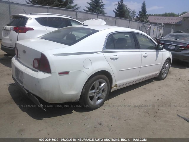 1G1ZH57N494223901 - 2009 CHEVROLET MALIBU 1LT თეთრი ფოტო 4