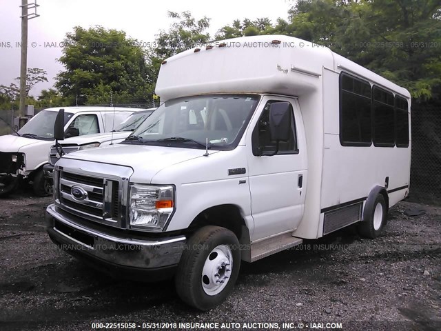 1FDEE3FL7CDA16876 - 2012 FORD ECONOLINE E350 SUPER DUTY CTWAY VAN Unknown photo 2